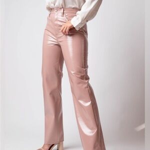 NWOT Pistola Cassie Super High Rise Vegan Leather pants size 27